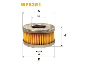 WF8351 (WIX FILTERS) Фільтр газу