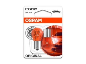 7507-02B (OSRAM) Лампа фонаря стоп-сигнала 12V 21W PY21WAudi A6 11-18 Skoda Octavia A7 13-19 Renault Megane III 09-16