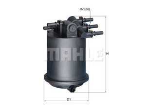 KL 414 (MAHLE) Фильтр топливныйRenault Espace 97-02 Renault Kangoo 97-07 Renault Laguna II 00-07