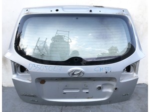 737002B070 (HYUNDAI) Кришка багажника склоHyundai Santa Fe 06-12