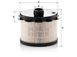 PU1021X (MANN-FILTER) Фильтр топливныйFiat Scudo 95-07 Peugeot 206 98-12 Citroen Berlingo 96-08