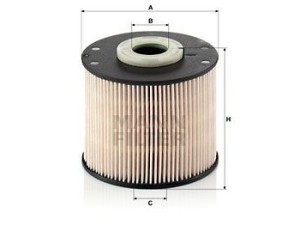 PU927X (MANN-FILTER) Фильтр топливный вставкаToyota ProAce 13-16 Ford Focus III 11-18 Peugeot Expert 07-16