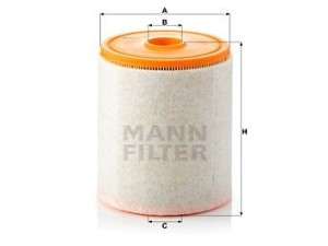 C16005 (MANN-FILTER) Фільтр повітрянийAudi A7 10-18 Audi A6 11-18