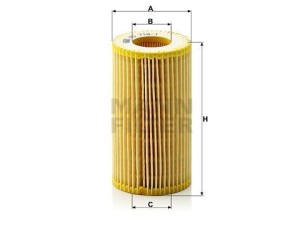 HU718/1Z (MANN-FILTER) Фільтр маслянийBMW 5 E39 97-04 Land Rover Freelander 96-06 Rover 75 99-05