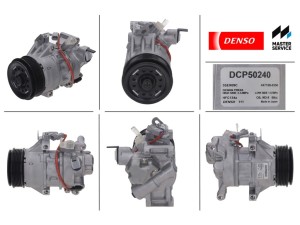 DCP50240 (DENSO) Компресор кондиціонераToyota Auris E150 06-12 Toyota Yaris 05-12