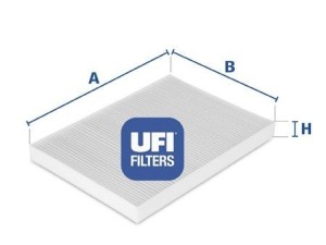 53.006.00 (UFI) Фильтр салонаVW Passat B5 96-05 Audi A3 96-03 Skoda Superb 01-08