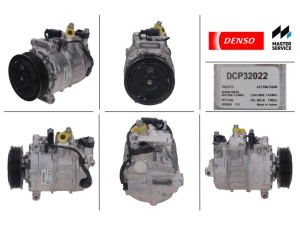 DCP32022 (DENSO) Компресор кондиціонераVW Touareg 10-18 Audi Q7 05-15 Porsche Cayenne 02-10