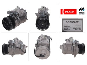 DCP50087 (DENSO) Компресор кондиціонераToyota Land Cruiser 100 98-07 Lexus LX470 98-07