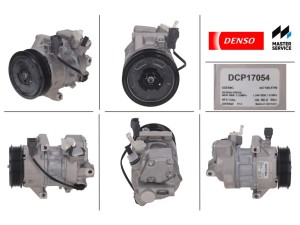 DCP17054 (DENSO) Компресор кондиціонераMitsubishi Colt 02-12 Smart ForFour 04-06 Smart Roadster 03-06