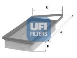 30.299.00 (UFI) Фільтр повітрянийPeugeot 407 03-11 Citroen C5 01-08 Citroen C5 08-19