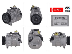 DCP05092 (DENSO) Компресор кондиціонераBMW 3 E90-93 05-12 BMW 5 E60-61 03-10