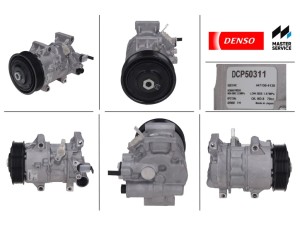 DCP50311 (DENSO) Компресор кондиціонераToyota RAV4 13-18 Mitsubishi Outlander 15-21