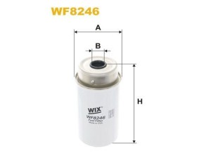 WF8246 (WIX FILTERS) Фильтр топливныйFord Transit 00-06 Ford Transit 06-14