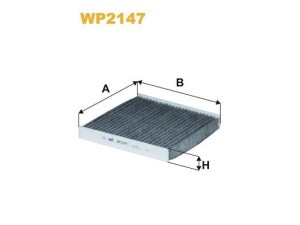 WP2147 (WIX FILTERS) Фильтр салона угольныйFord Transit 06-14