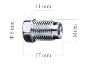 WP 105 NIPPLE (WP) Штуцер тормозной системы