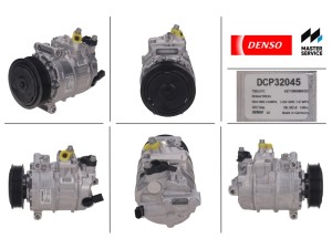 DCP32045 (DENSO) Компресор кондиціонераVW Caddy III 04-15 Audi A3 12-22 Skoda Octavia A5 04-13