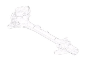 FO430.NLA0.BDOU (MSG) Корпус рулевой рейки ЭУРFord Explorer 10-20