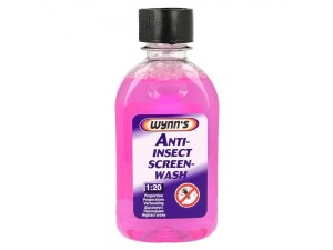 45201 (WYNN`S) Стеклоомыватель летний концентрат ANTI INSECT SCREENWASH 1:20 = 5L