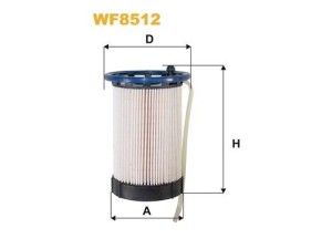 WF8512 (WIX FILTERS) Фильтр топливный вставкаVW Tiguan 16- Audi A3 12-22 Skoda Octavia A7 13-19