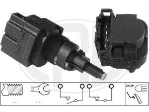 330503 (ERA) Датчик положения педали тормоза 4 пинаVW Caddy III 04-15 Audi A3 03-12 Skoda Octavia A5 04-13