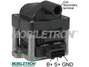 IGH016K (MOBILETRON) Катушка зажиганияVW Transporter T4 90-03 Audi 80 91-95 Skoda Octavia Tour 96-10