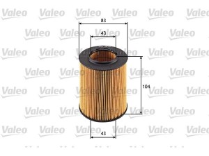 586527 (VALEO) Фильтр масляный вставкаBMW Z4 E85-86 02-08 BMW X5 E53 00-07 BMW 5 E60-61 03-10