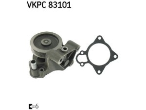 VKPC 83101 (SKF) Помпа системы охлажденияFiat Ducato 06-14 Peugeot Boxer 06-14 Citroen Jumper 06-14