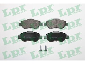 05P1240 (LPR) Колодки тормозные дисковые передниеFiat Panda 03-12