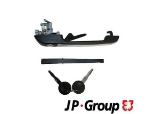 1187100670 (JP GROUP) Ручка двери наружная передняя леваяVW Golf II 83-92 VW Polo 81-94 VW Passat B2 81-88