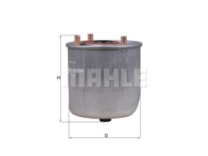 KL780 (MAHLE) Фильтр топливныйFord Focus III 11-18 Mazda 3 09-14 Volvo V70 07-16