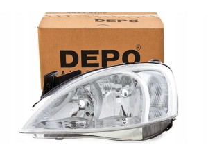 442-1125L-LD-EM (DEPO) Фара левая с электрокорректоромOpel Corsa C 00-06 Opel Combo C 01-11