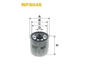 WF8048 (WIX FILTERS) Фільтр паливнийMercedes-Benz Sprinter 901-905 95-06 Mercedes-Benz G-Class W463 90-18 SsangYong Rexton 01-06