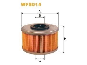 WF8014 (WIX FILTERS) Фільтр паливнийRenault Megane I 96-03 Renault Clio II 98-05 Renault Kangoo 97-07