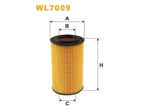 WL7009 (WIX FILTERS) Фильтр масляныйMercedes-Benz Sprinter 906 06-18 Mercedes-Benz E-Class W211 02-09 Chrysler Crossfire 03-07