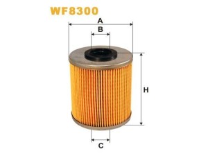 WF8300 (WIX FILTERS) Фильтр топливный вставкаRenault Trafic 00-14 Nissan Interstar 01-10 Opel Vivaro 01-14