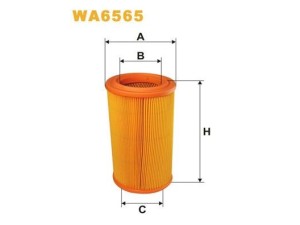 WA6565 (WIX FILTERS) Фільтр повітрянийPeugeot 306 93-02 Peugeot Partner 96-08 Citroen Berlingo 96-08