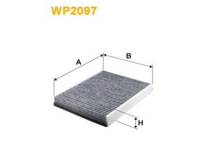 WP2097 (WIX FILTERS) Фильтр салонаFord Connect 13-22 Ford Focus III 11-18 Volvo V40 12-19