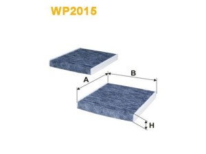 WP2015 (WIX FILTERS) Фильтр салонаBMW 6 F06-13 10-18 BMW 7 F01-F04 08-15 BMW 5 F10-18 10-17