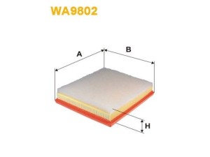 WA9802 (WIX FILTERS) Фильтр воздушныйToyota ProAce 16- Peugeot Partner 08- Citroen Berlingo 08-18