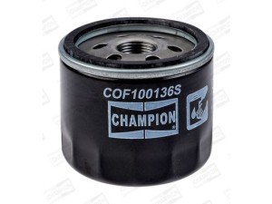 F136 (CHAMPION) Фильтр масляныйRenault Megane III 09-16 Fiat Doblo 00-09 Nissan Qashqai 07-14