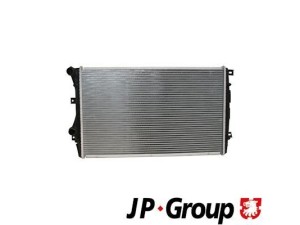 1114206100 (JP GROUP) Радиатор основнойVW Passat B7 10-15 Audi A3 03-12 Skoda Octavia A5 04-13