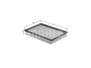 LX1572 (KNECHT) Фильтр воздушныйFord C-MAX 02-10 Ford Focus II 04-11 Volvo S40 04-12