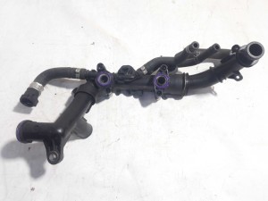 JX6Q8K512AB (FORD) Трубка помпы пластикFord Focus IV 18- Ford Connect 13-22 Opel Combo E 18-