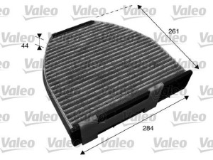 715600 (VALEO) Фильтр воздушныйMercedes-Benz E-Class W212 09-16 Mercedes-Benz E-Class W207 09-16 Mercedes-Benz C-Class W204 07-14