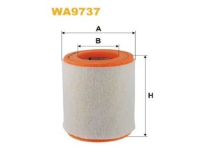 WA9737 (WIX FILTERS) Фільтр повітрянийAudi A7 10-18 Audi A6 11-18