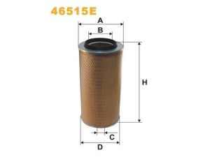 46515E (WIX FILTERS) Фильтр воздушныйVW LT28-55 96-06