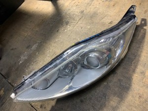8A6113W030CH (FORD) Фара левая линза светлая с электрокорректором -13