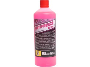 S NA K12-1 (STARLINE) Антифриз концентрат красный G12+ 1 л STARLINE ANTIFREEZE EXTRA