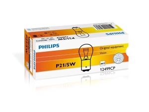 12499CP (PHILIPS) Лампа фары P21/5W