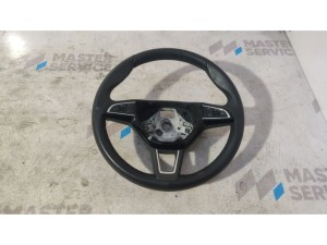 5E0419091BQ (SKODA) Руль 3 спицы мульти под AIRBAG